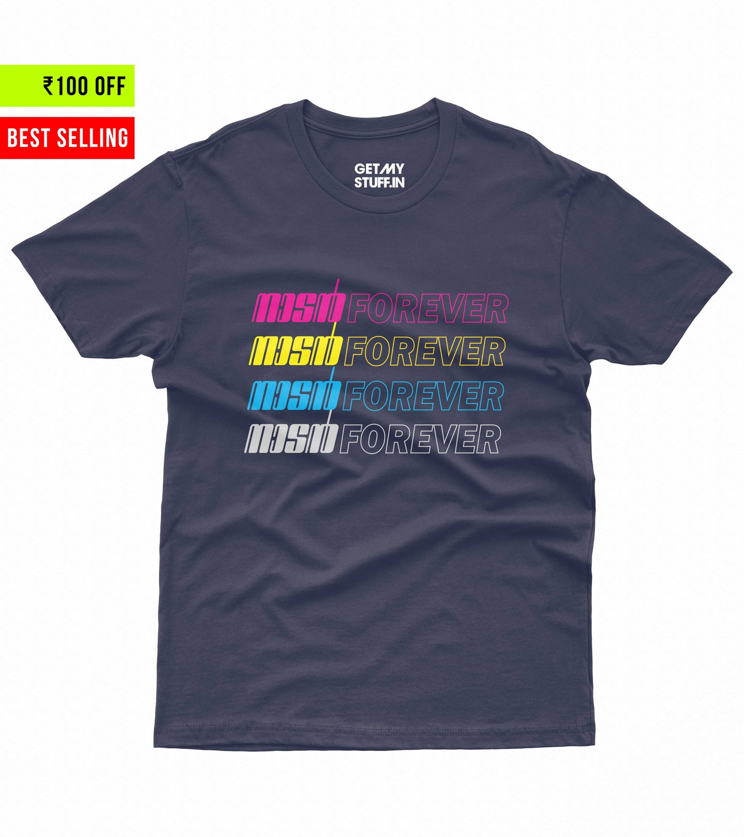 Naadan Forever - Navy Blue Unisex Tshirt