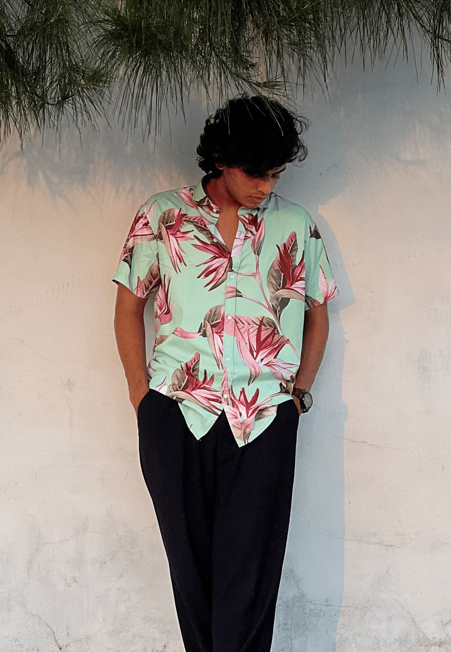 Floral Pattern Designed - Unisex Printed Shirts