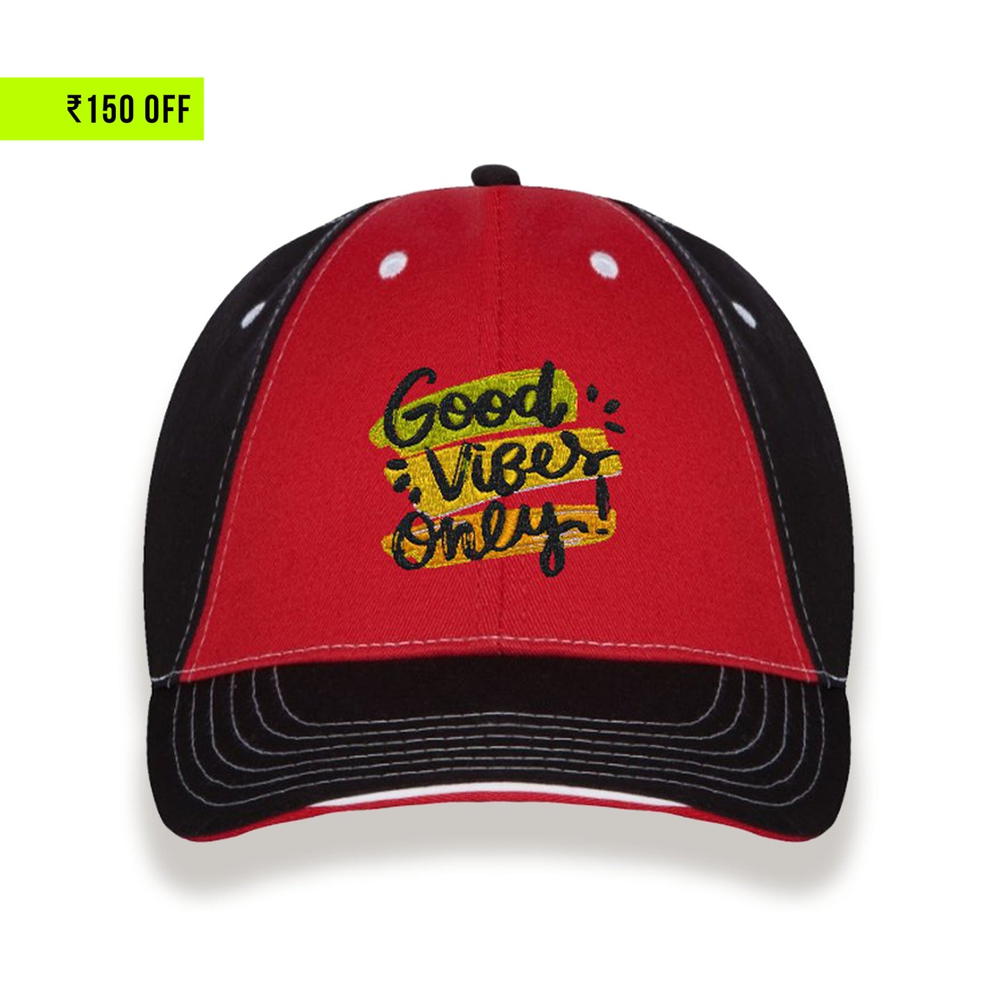 Good Vibes - Three Coloured Cap