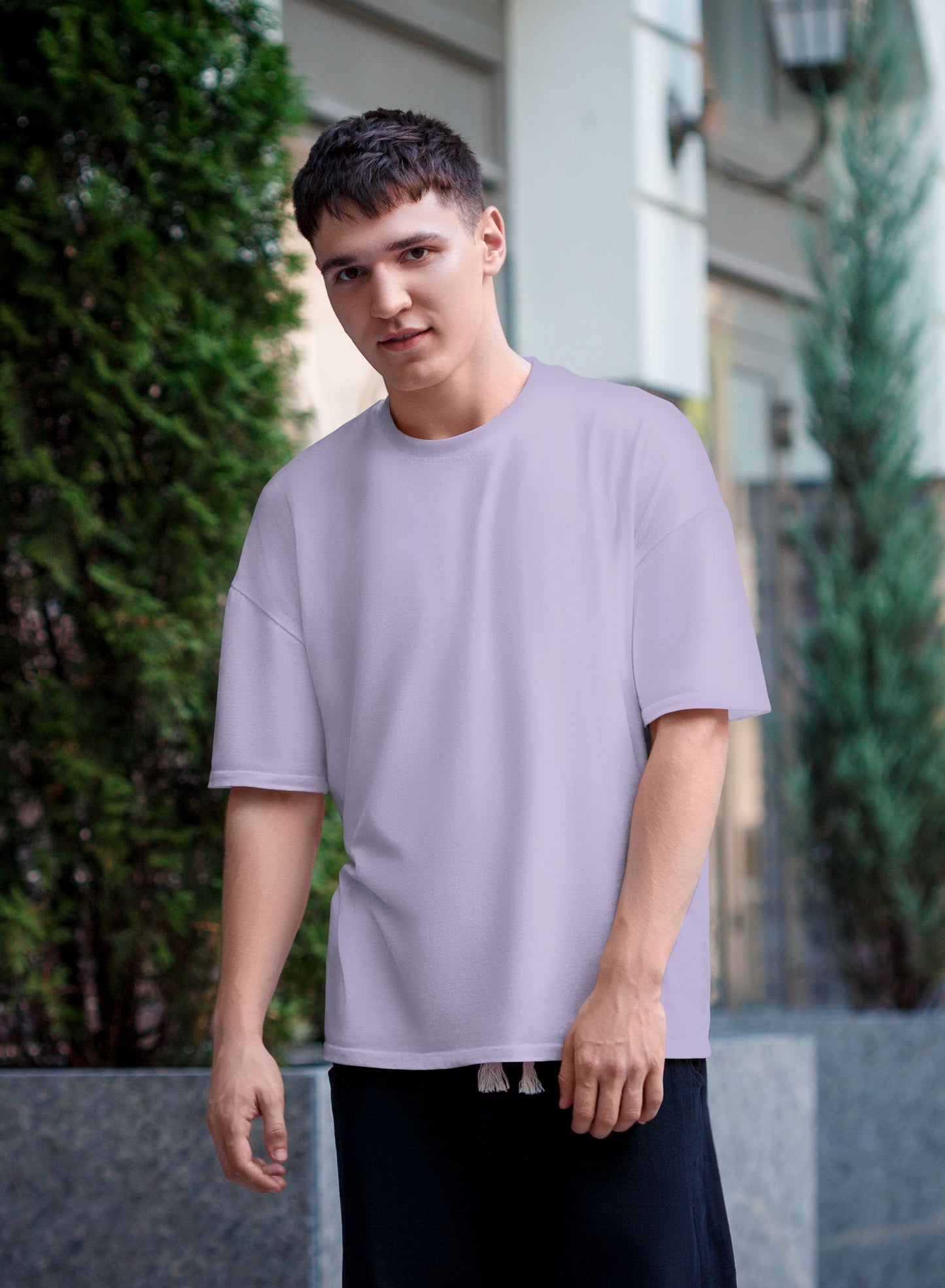 Plain Lavender - Unisex Oversized T-Shirt