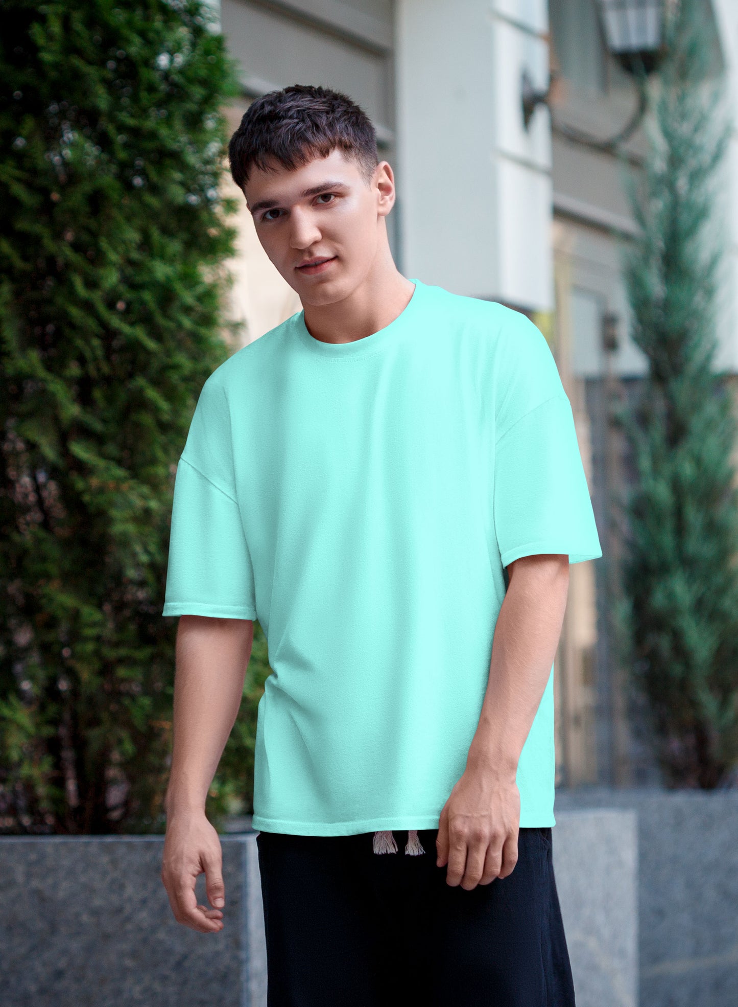 Plain Mint - Unisex Oversized T-Shirt