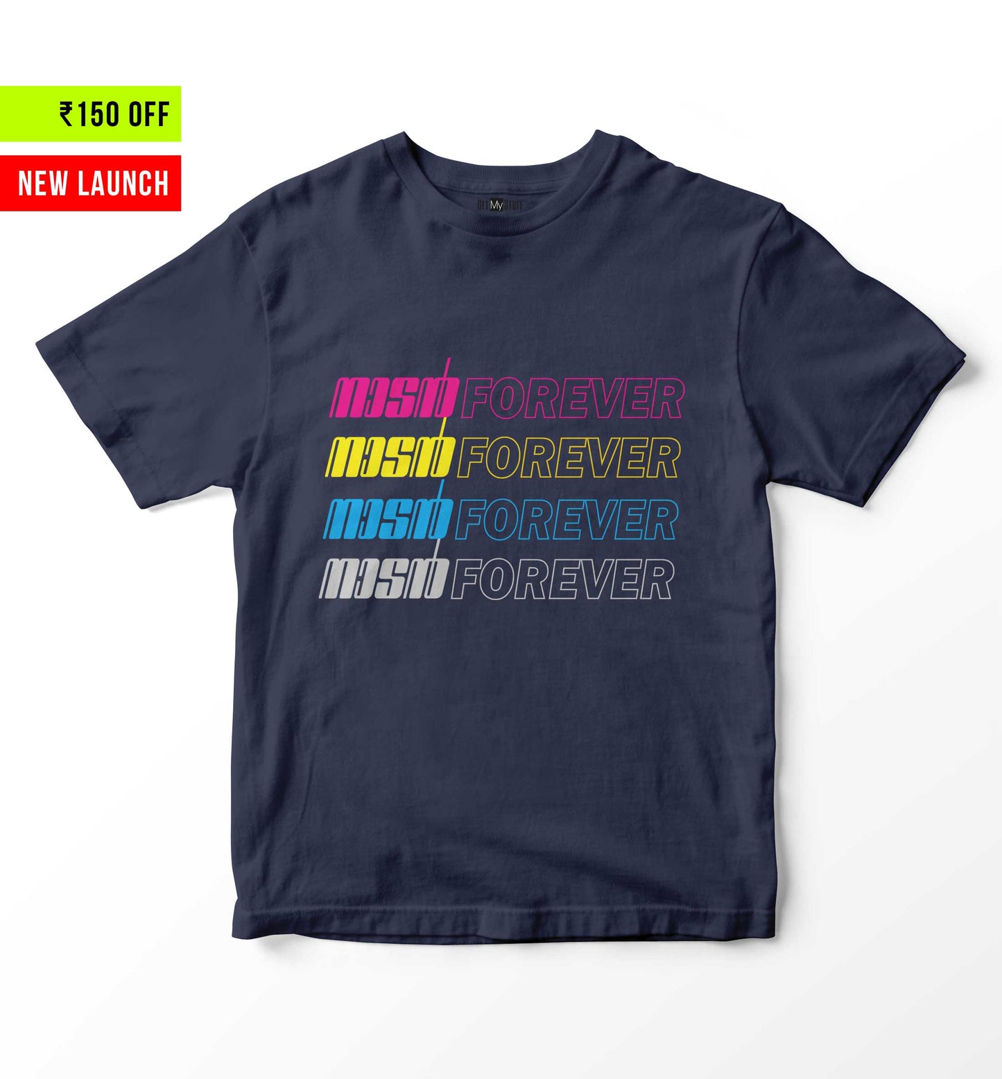 Naadan Forever - Navy Blue Kids Tshirt