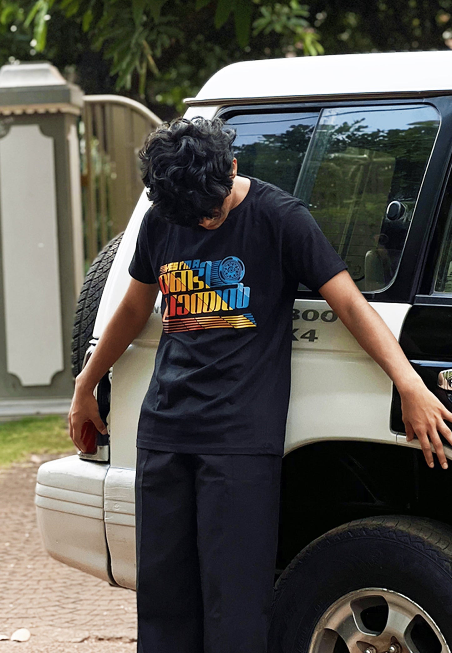 Vandi Pranthan Tribute - Black Unisex Tshirt