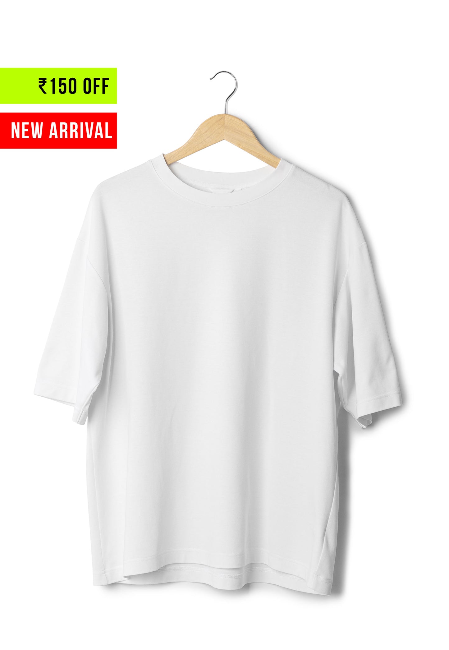 Plain White - Unisex Oversized T-Shirt