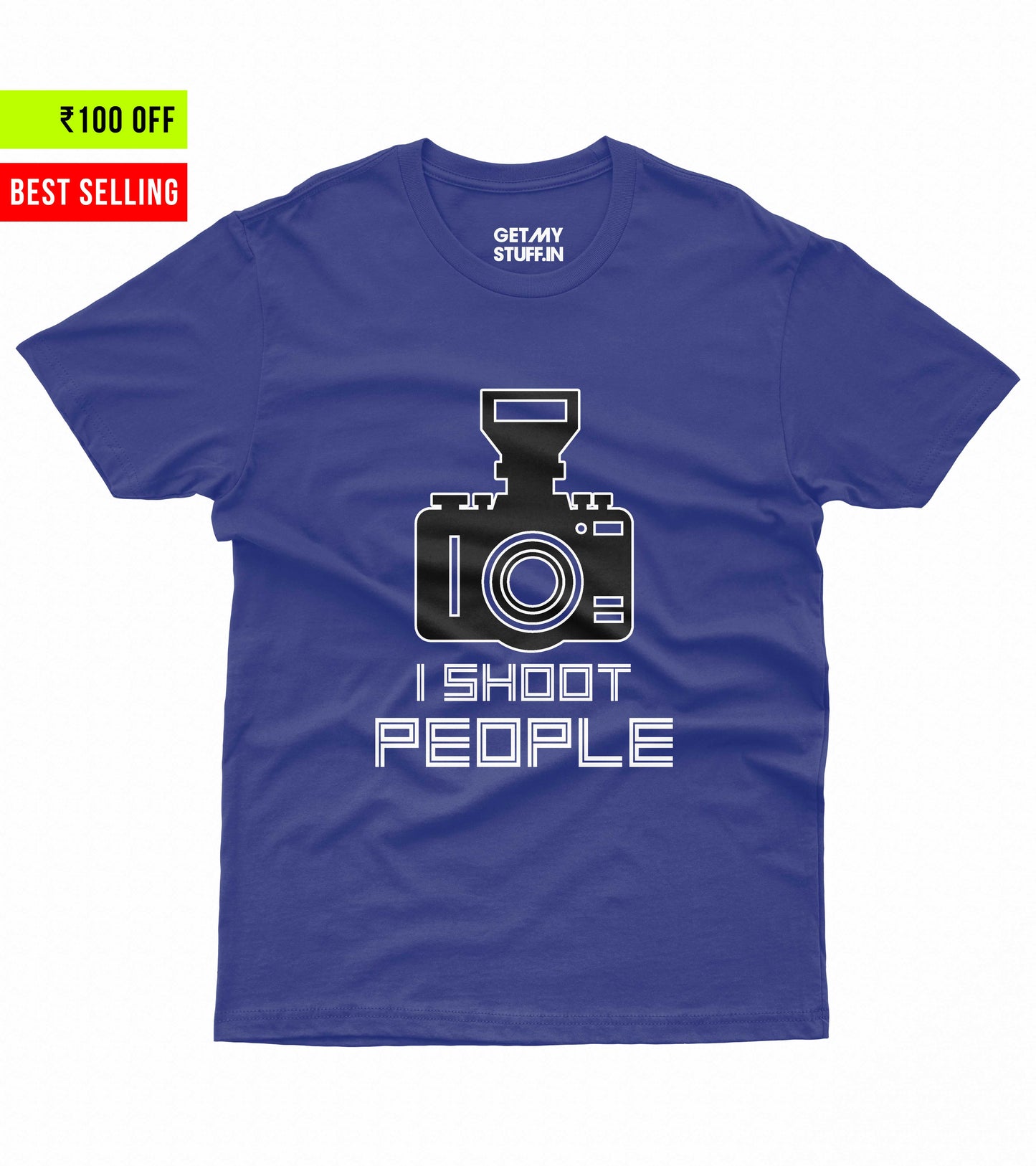 I Shoot People - Royal Blue Unisex Tshirt
