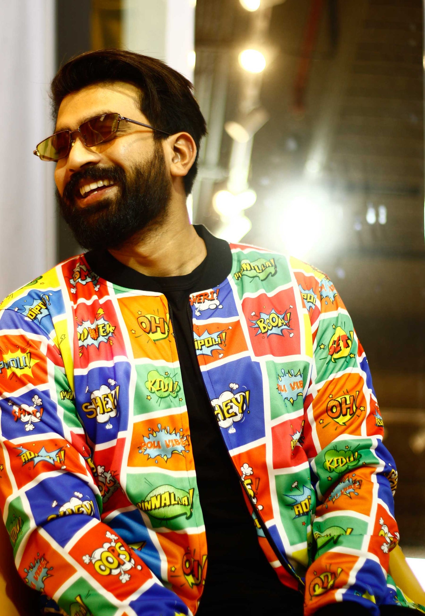 Malayali Spoken Words - Unisex Bomber Jacket