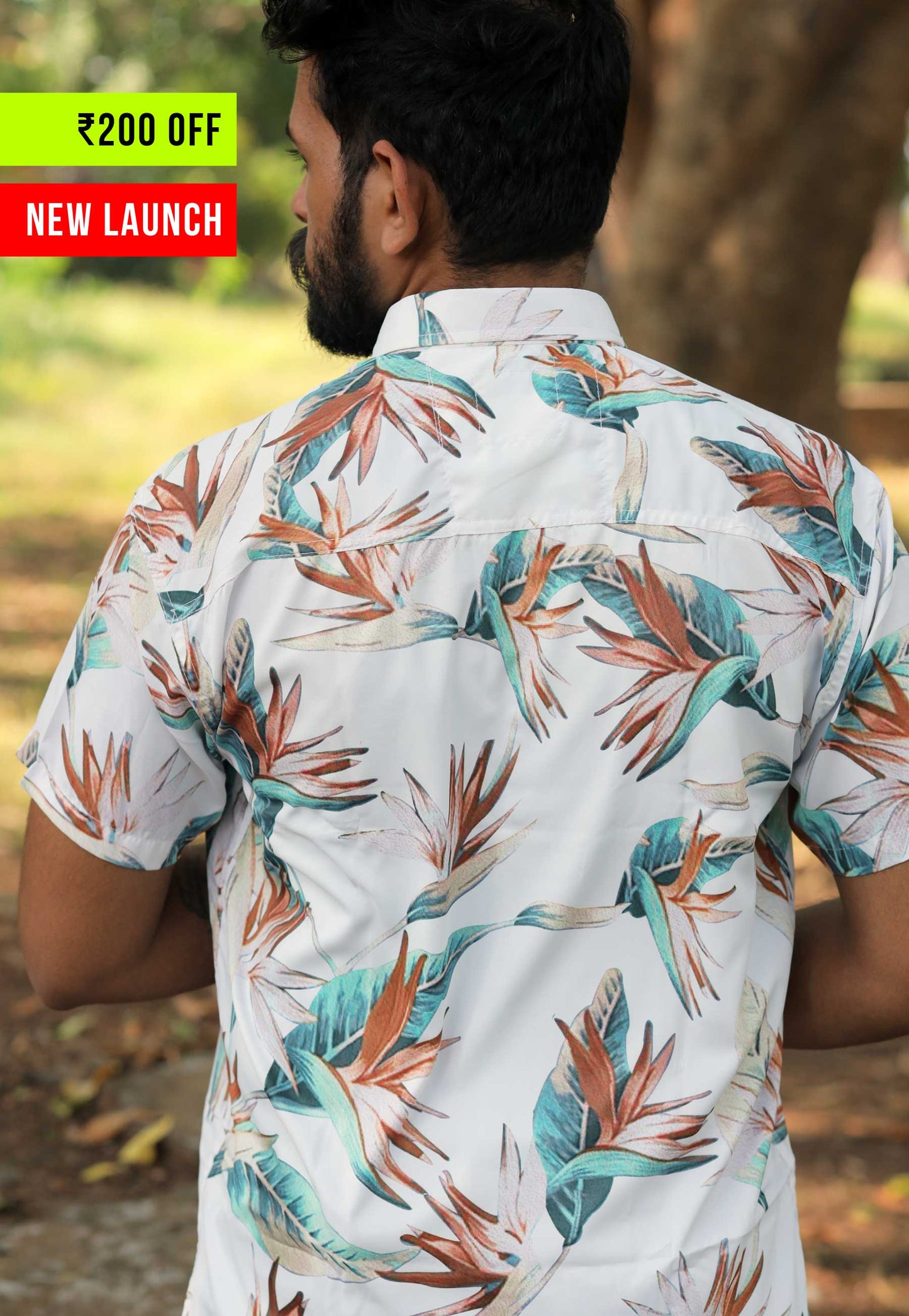 Multi Coloured Leaves - Unisex Printed Shirts