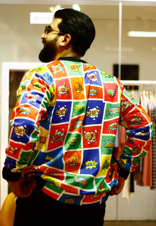 Malayali Spoken Words - Unisex Bomber Jacket