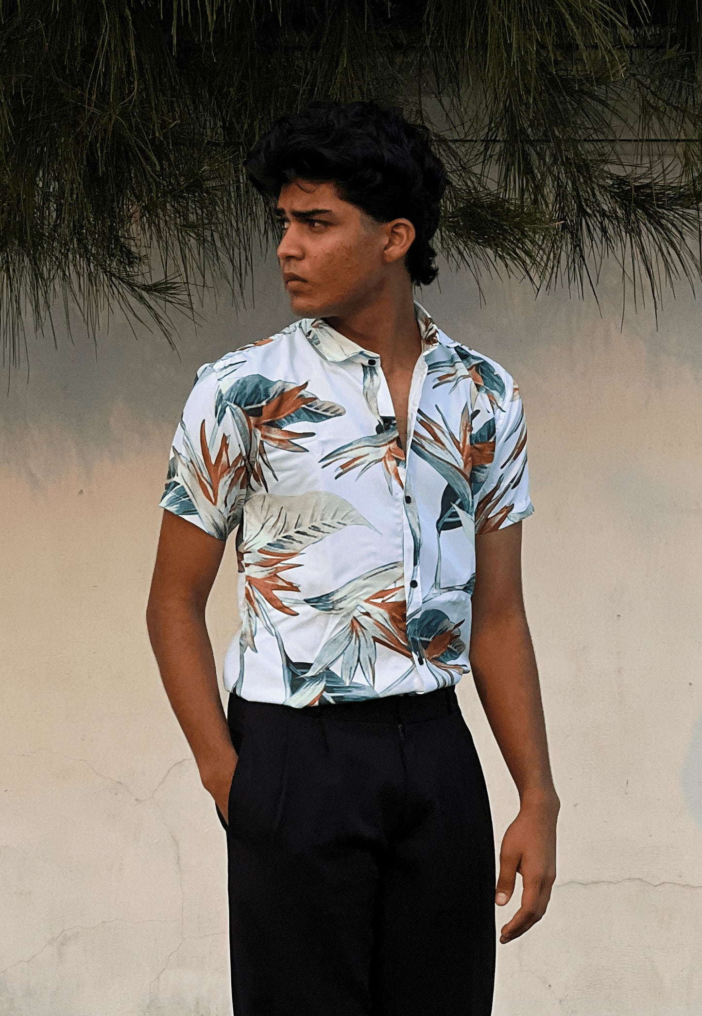Multi Coloured Leaves - Unisex Printed Shirts