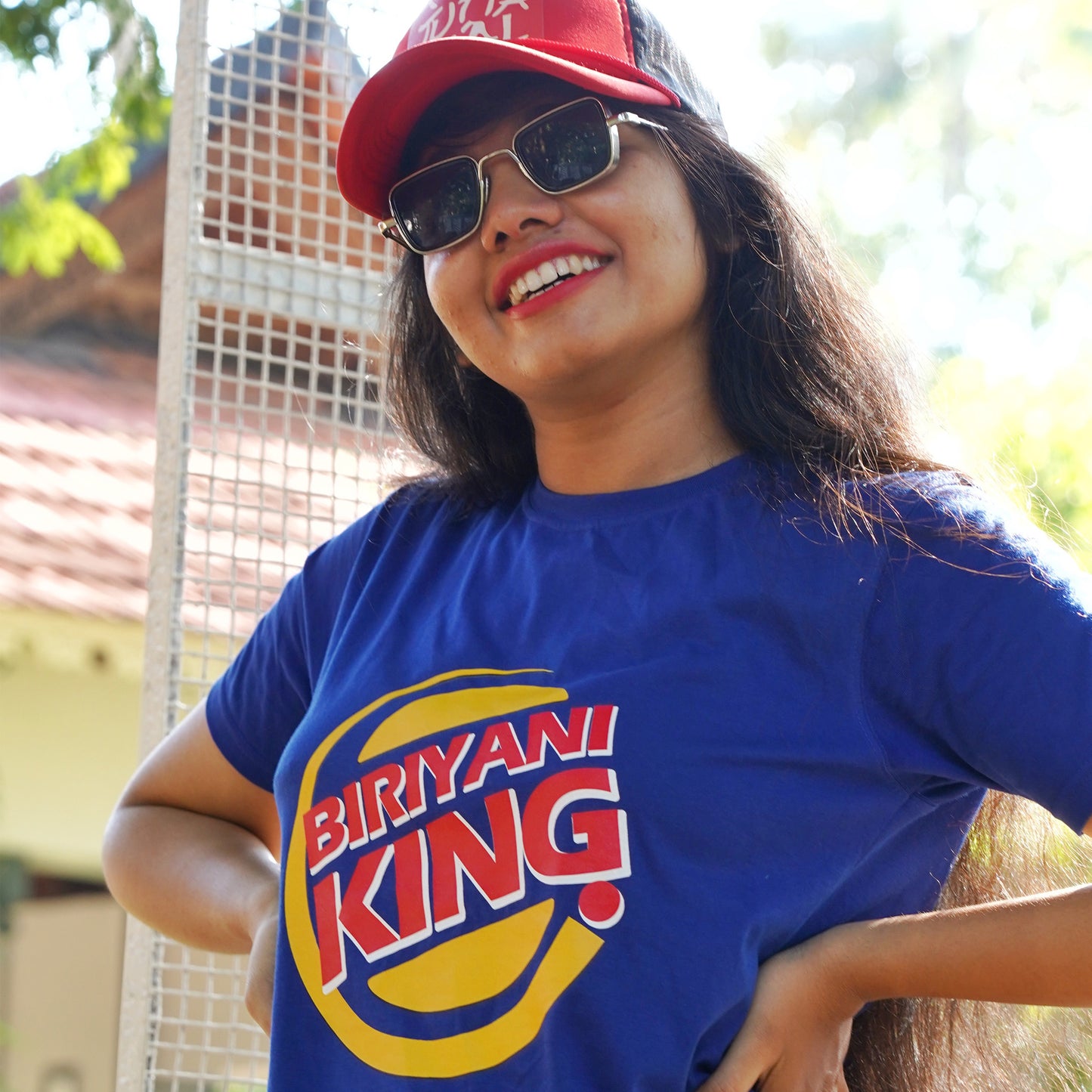 Biriyani King - Royal Blue Unisex Tshirt