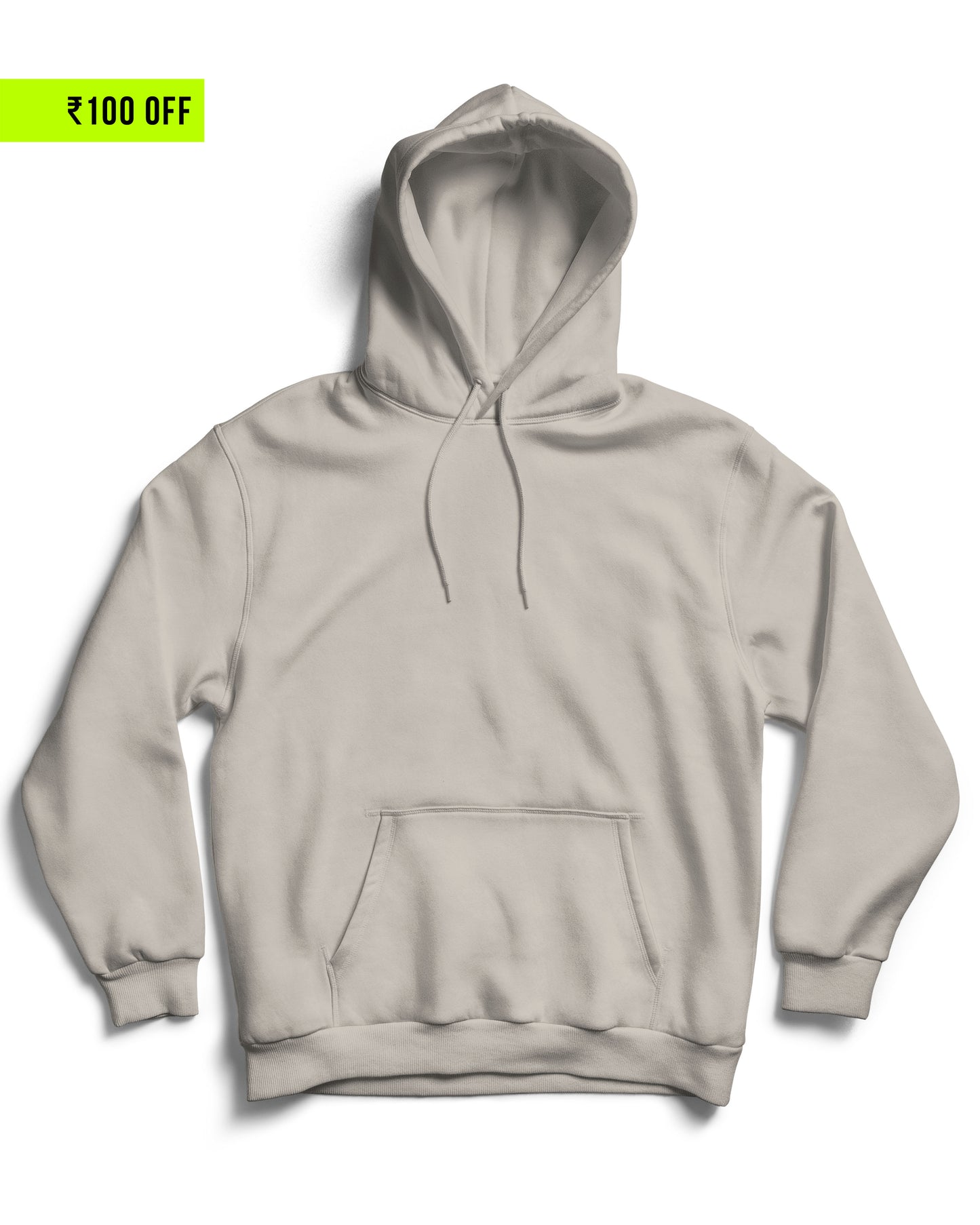 Plain Grey - Unisex Hoodie