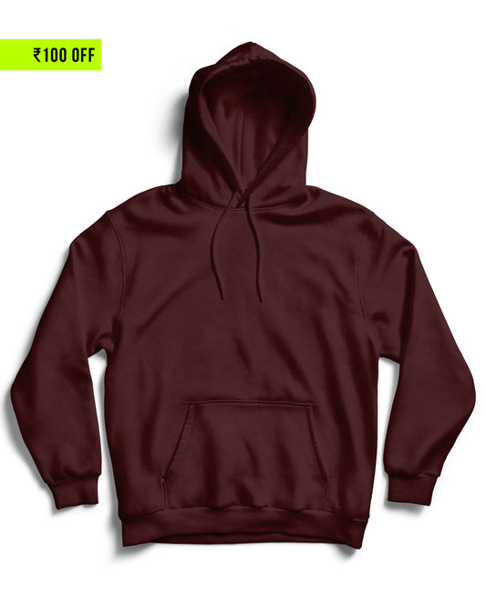 Plain Maroon - Unisex Hoodie