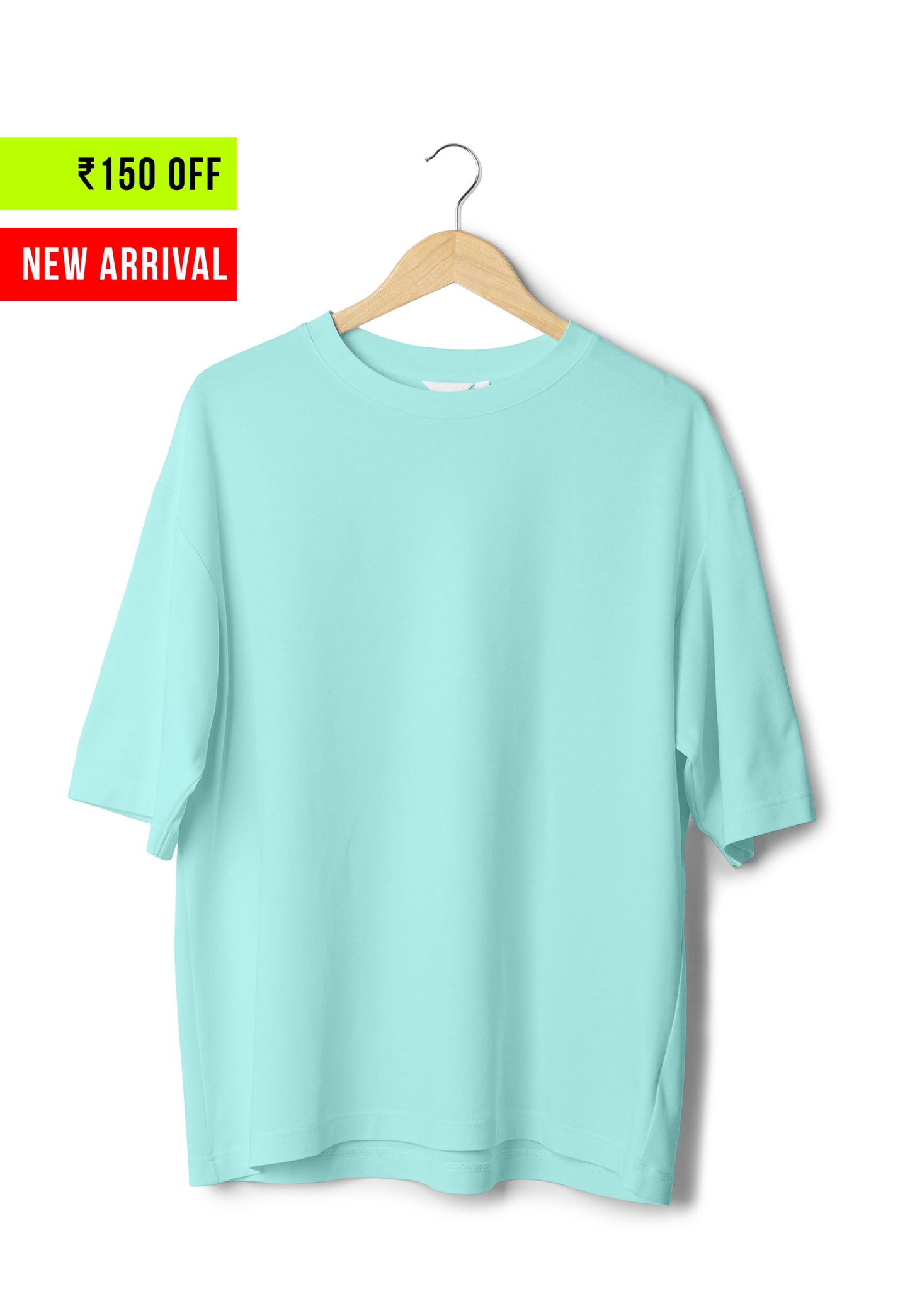 Plain Mint - Unisex Oversized T-Shirt
