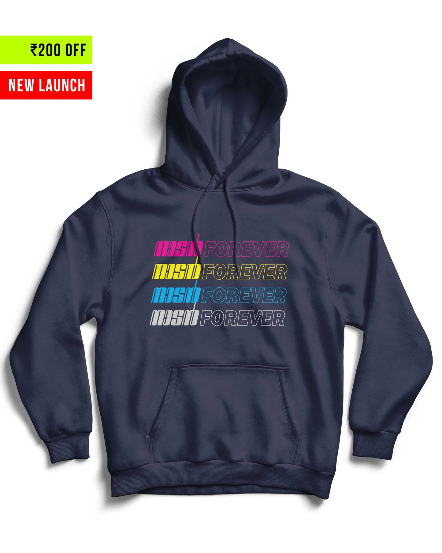Naadan Forever - Navy Blue Unisex Hoodie