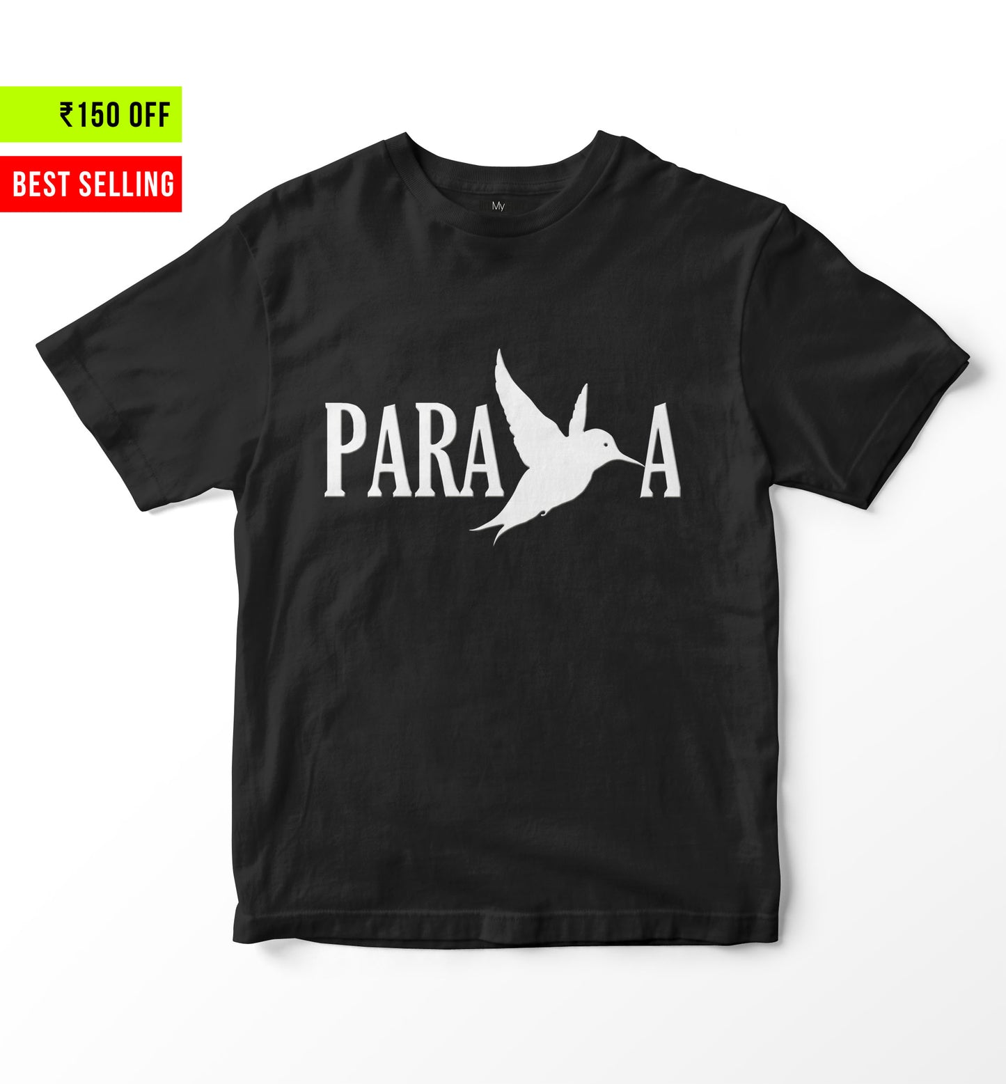Parava - Pure Black Kids Tshirt