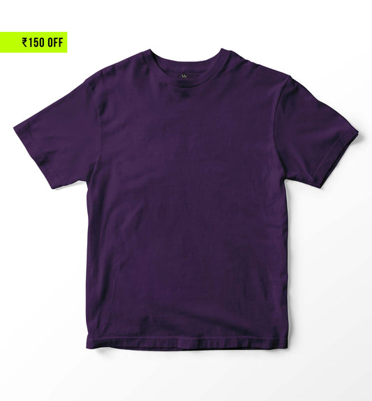 Plain Purple - Kids Tshirt