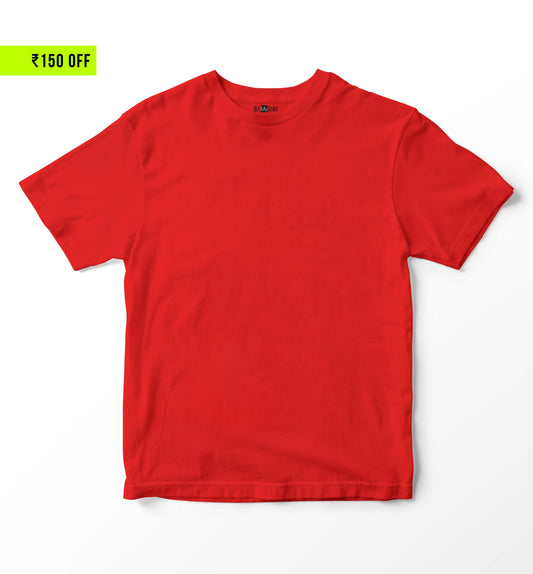 Plain Red - Kids Tshirt