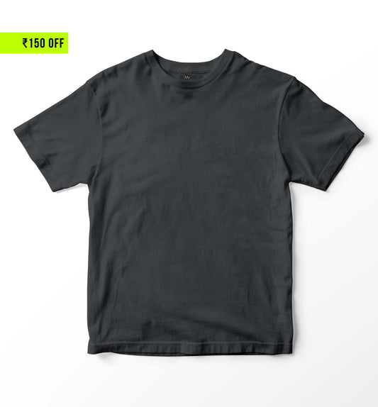Plain Steel Grey - Kids Tshirt