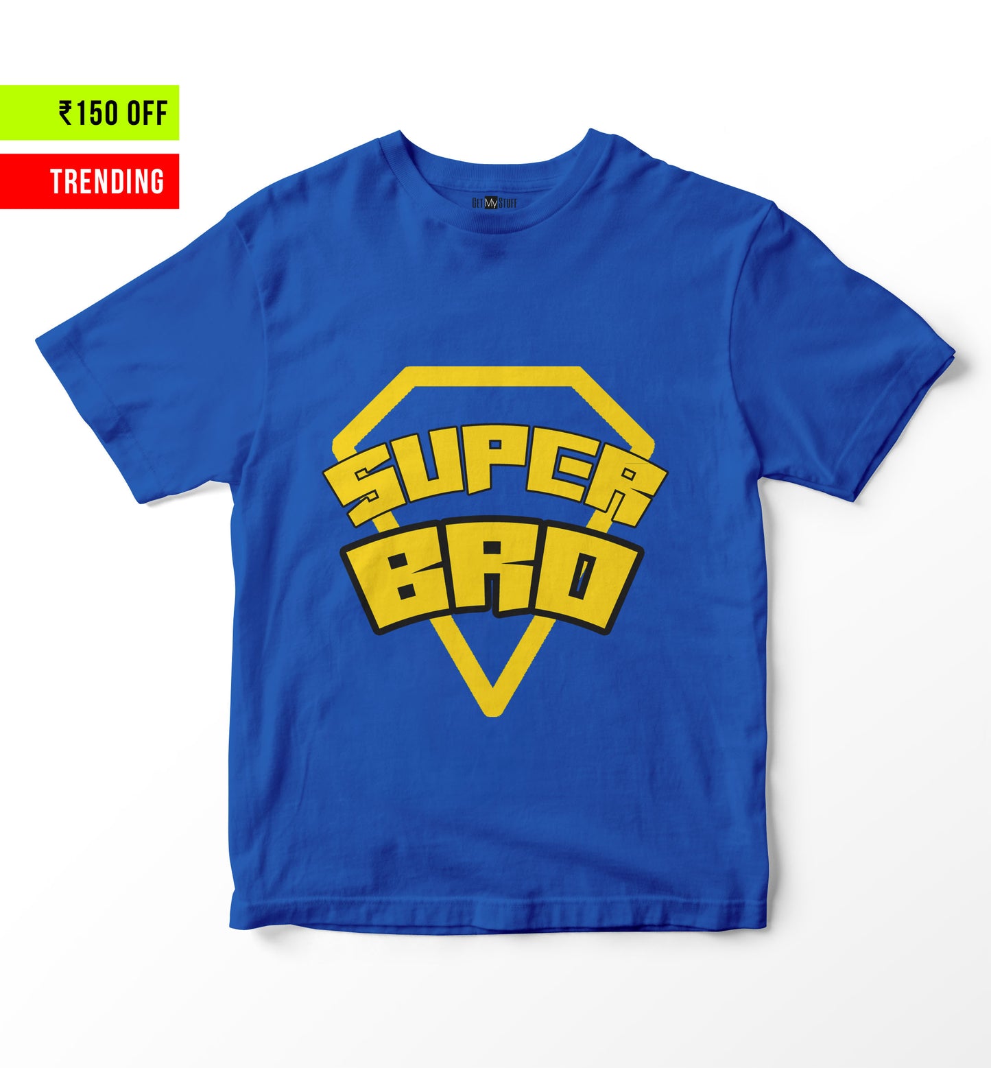 Super Bro - Royal Blue Kids Tshirt