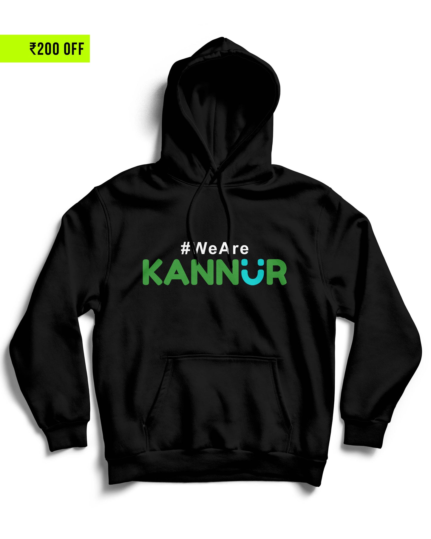 We are Kannur - Black Unisex Hoodie