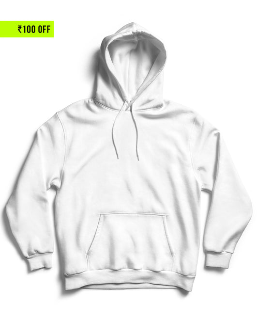 Plain White - Unisex Hoodie
