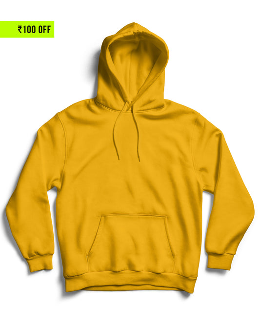 Plain Yellow - Unisex Hoodie